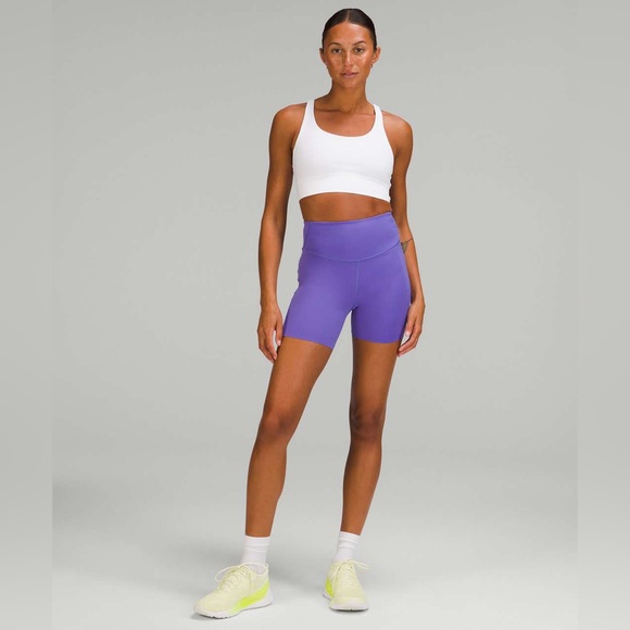 lululemon athletica Pants - Lululemon Base Pace High-Rise Short 6" inseam Half tights running bike shorts
